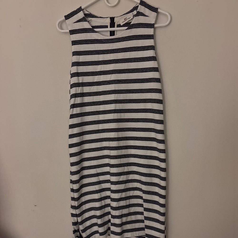 Striped sheath dress